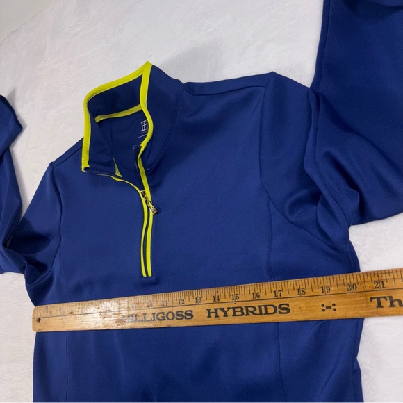 EP New York Pullover Womens Large Half Zip Long Sleeve Golf Activewear Shirt - Picture 9 of 10